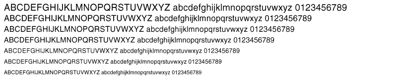 Helonia Font Screenshot
